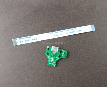 

100sets JDS-001 JDS-011 JDS-030 JDS-040 JDS-055 USB Charging Port Board with cable For Playstation 4 USB Controller Port for PS4