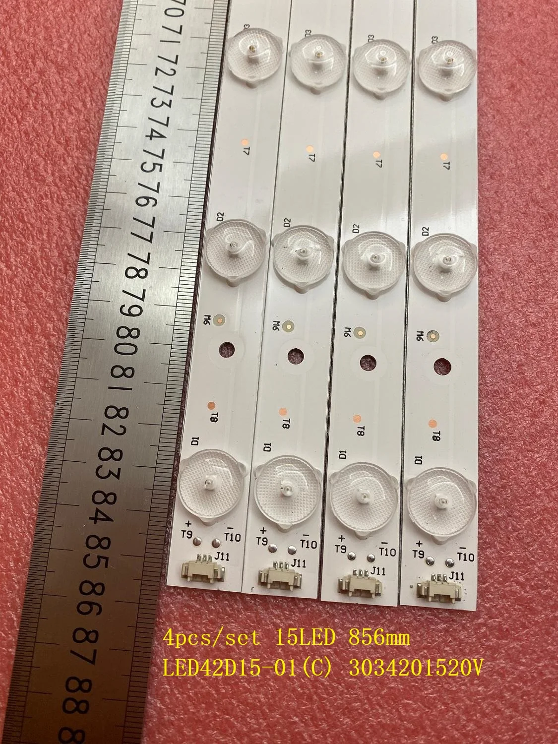 4 шт./компл. светодиодный подсветка полосы для Haier LE42B8000TF LT-42C550 LE42B310G LT-42C571 LT-42HG82U