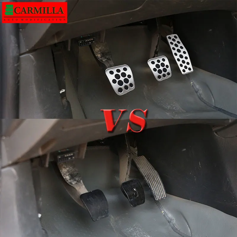 Car Pedal Protector Carmilla AT MT for Chevrolet Malibu MK8 2012-Malibu XL-Gas Brake Cluth Pedals Cover Parts