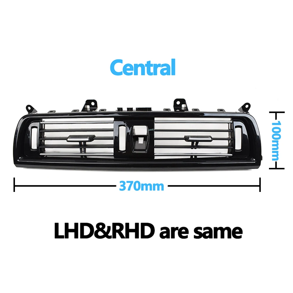 Rejilla De Ventilación De La Consola Delantera Compatible Con BMW Serie 5 F10 F11 64229166885 520 523 525 528 530 535 91516621