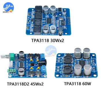 

TPA3118 TPA3118D2 PBTL 60W/45WX2 Mono Digital Audio Amplifier Board AMP 2X30W Speaker Sound Module Volume Control Subwoofer