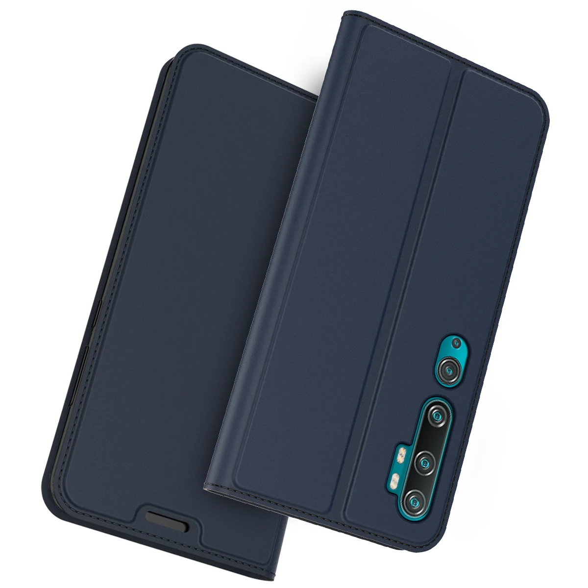 Для Xiaomi Mi Note 10 Pro Чехол с откидной крышкой и подставкой Кожаный противоударный