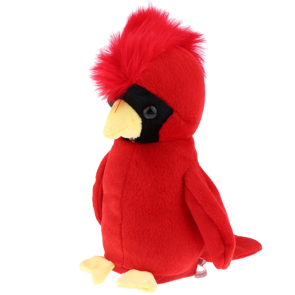 Talking Parrot Toy, Repeat What You Say Parrot Toys, Funny Mimic Electric Animal Plush Toy