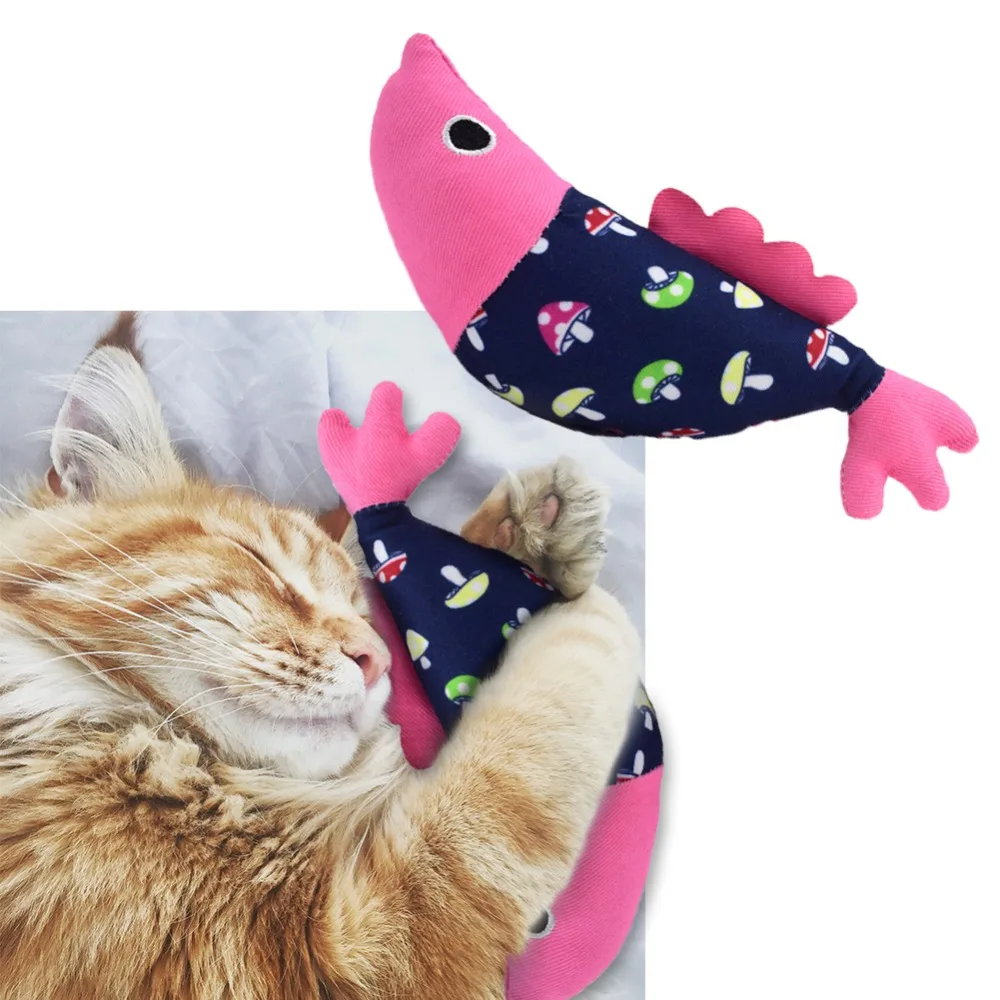 4 шт. кошачьи игрушки для кошек Catnip для кошек играя Жевательная чистка зубов креативная подушка для питомца кошачьи зубы шлифовальный жевательный пищащий игрушки продукт для домашних животных