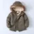 2-14Years Baby Boys Куртка С воротником из искусственного меха Теплая Подростковая Зимняя Рождественская Куртка для Мальчиков Одежда Утолщенная Хлопчатобумажная ватная куртка