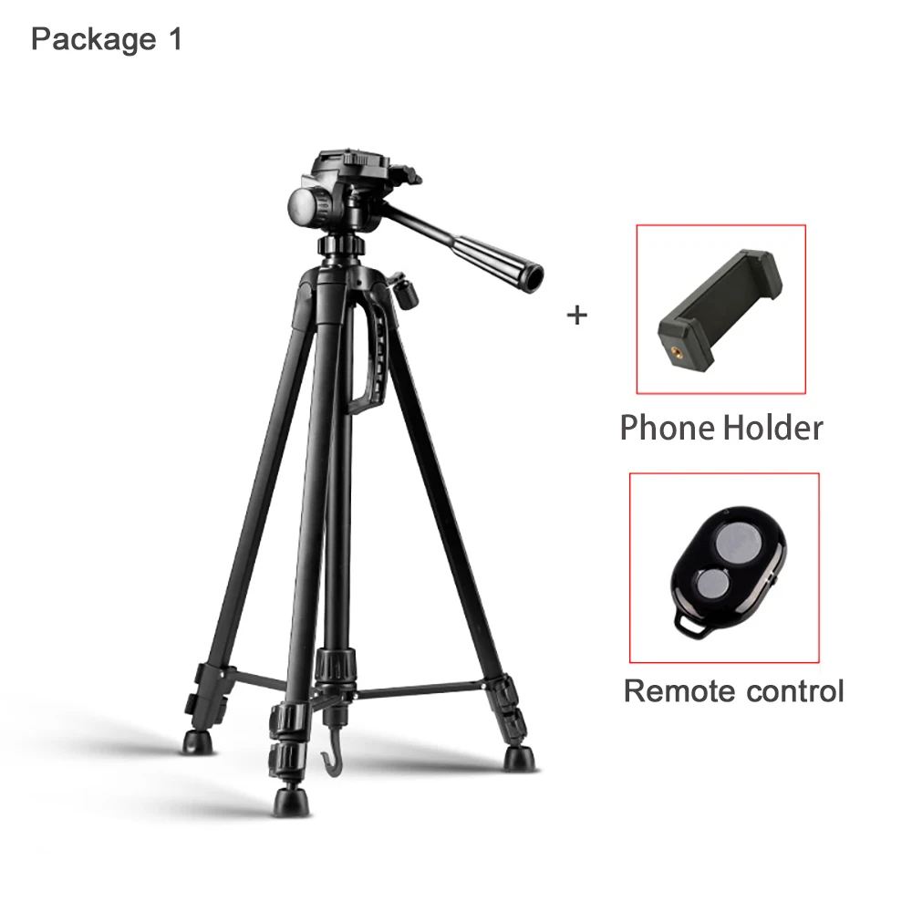 Comprar Soporte para trípode de 50cm y 110cm, trípode para estudio  fotográfico, cámaras para teléfonos móviles, anillo de fotografía, soporte de  luz