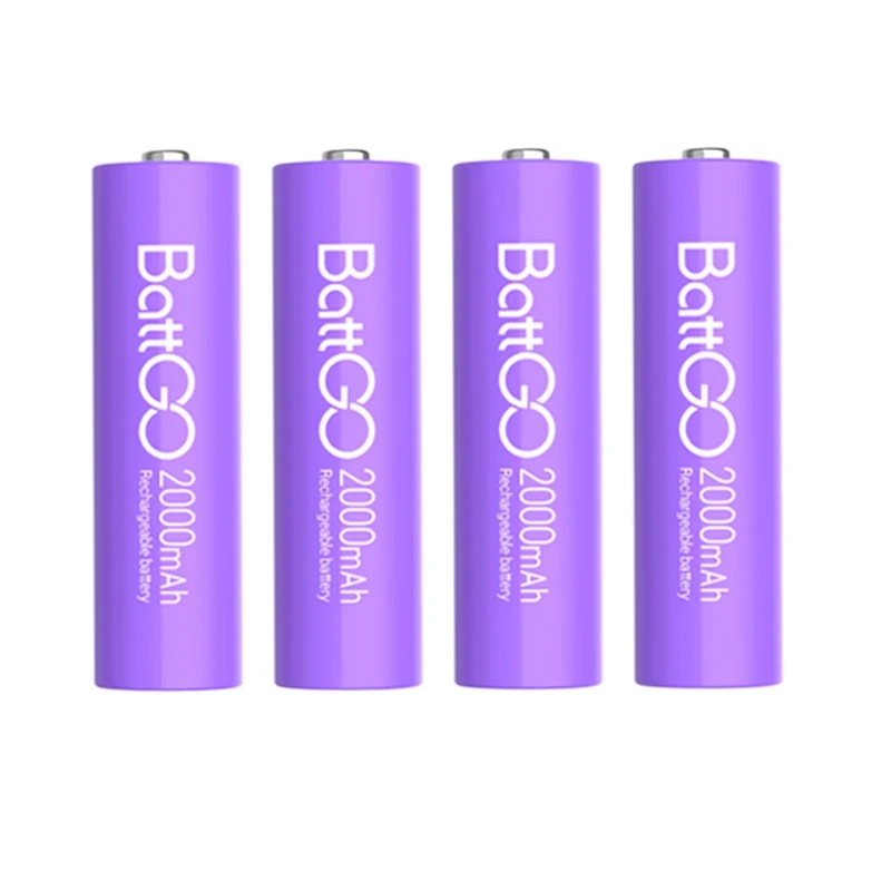 

Isdt Battgo 5 Ni-Mh Aa 2000 Mah Suitable for Isdt C4 N8 Charger