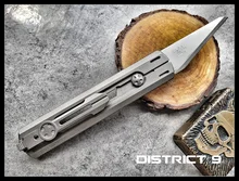 DISTRICT9 Six Generations Of Utility Knife Titanium Alloy Outdoor Out Of The Box Cutting Paper Multifunction EDC