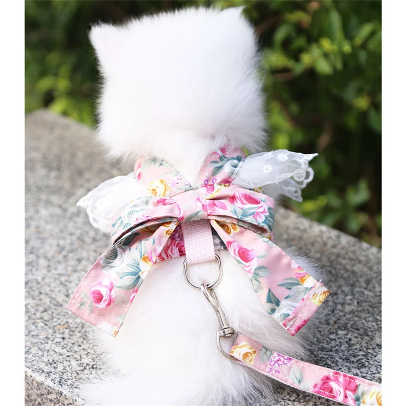 Adjustable Dog Harness Set with Leash - PeticaDeals