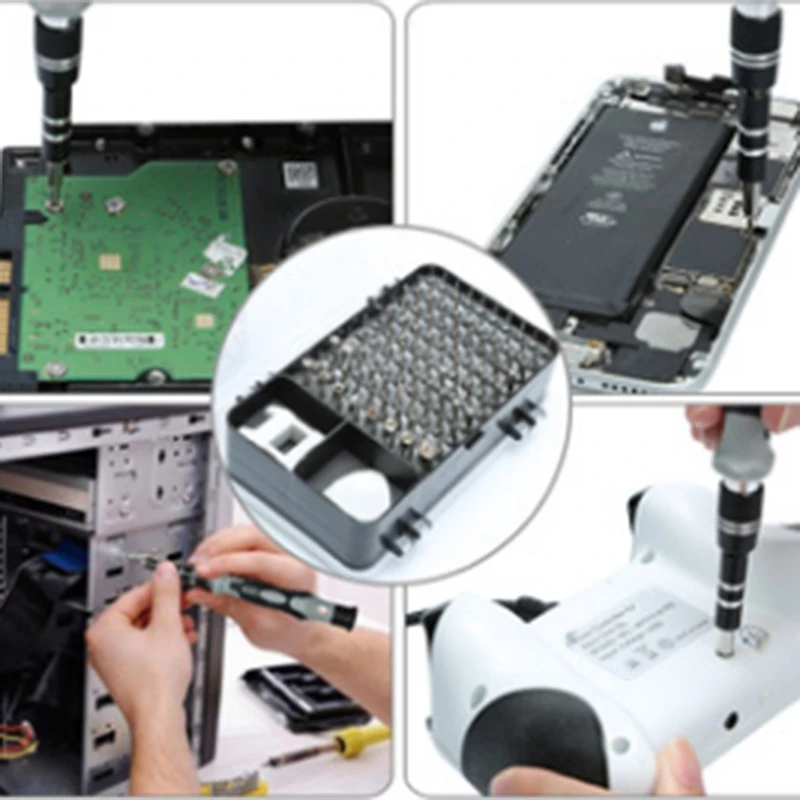 115 в 1 Набор отверток Мини электрическая Точная отвертка для Iphone huawei Tablet Ipad набор инструментов для дома