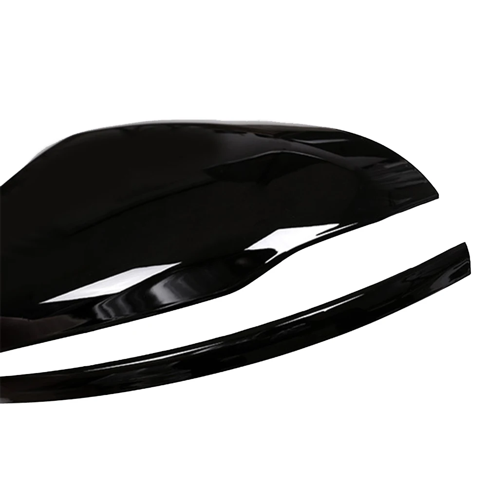 

2pcs black car Side Rear View Mirror Cover protector For Mercedes C/S/E/GLC W205 X253 W213 W222 Rear View Mirror Covers
