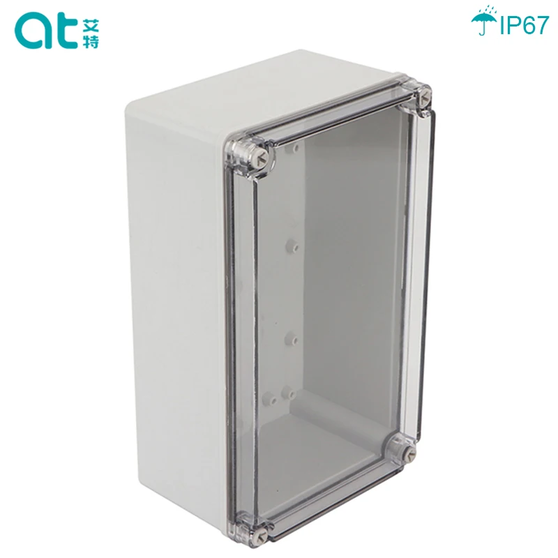 200*150*130 200*200*95 250*150*100MM Waterproof Plastic Junction Box transparent cover Enclosure Electronic Instrument Housing |