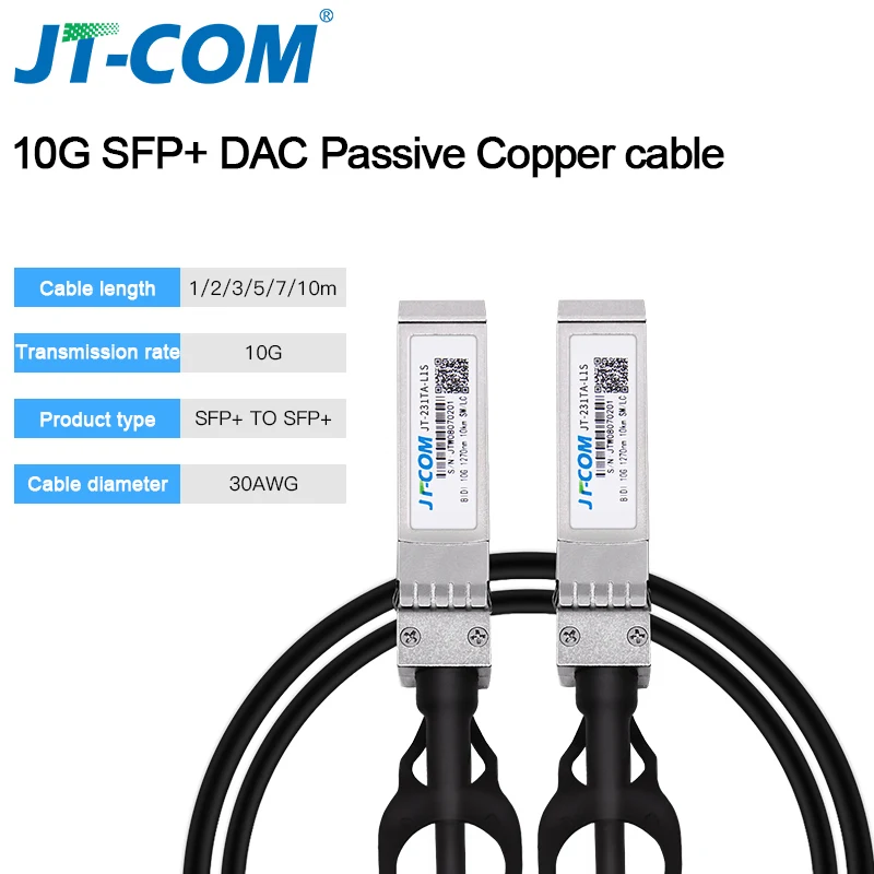 10Gb SFP DAC Cable Passive Direct Attach Copper Twinax SFP H10GB CU1M SFP Cable 1M 3M 1