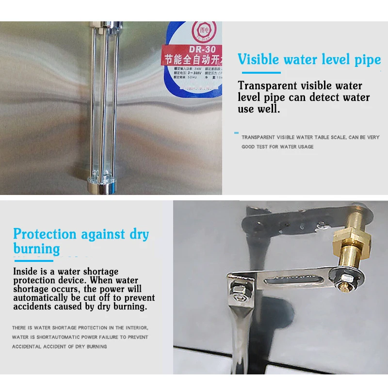 DR-30 Automatic Water Heater Commercial Restaurant Enterprise Multi-function Water Dispenser 3 KW 25 Liter Drinking Fountain