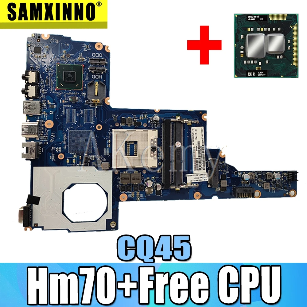 Материнская плата с процессором для ноутбука для hp 450 250 1000 2000 HM70 материнская плата 685768-001 685768-601 6050A2493101-MB-A02
