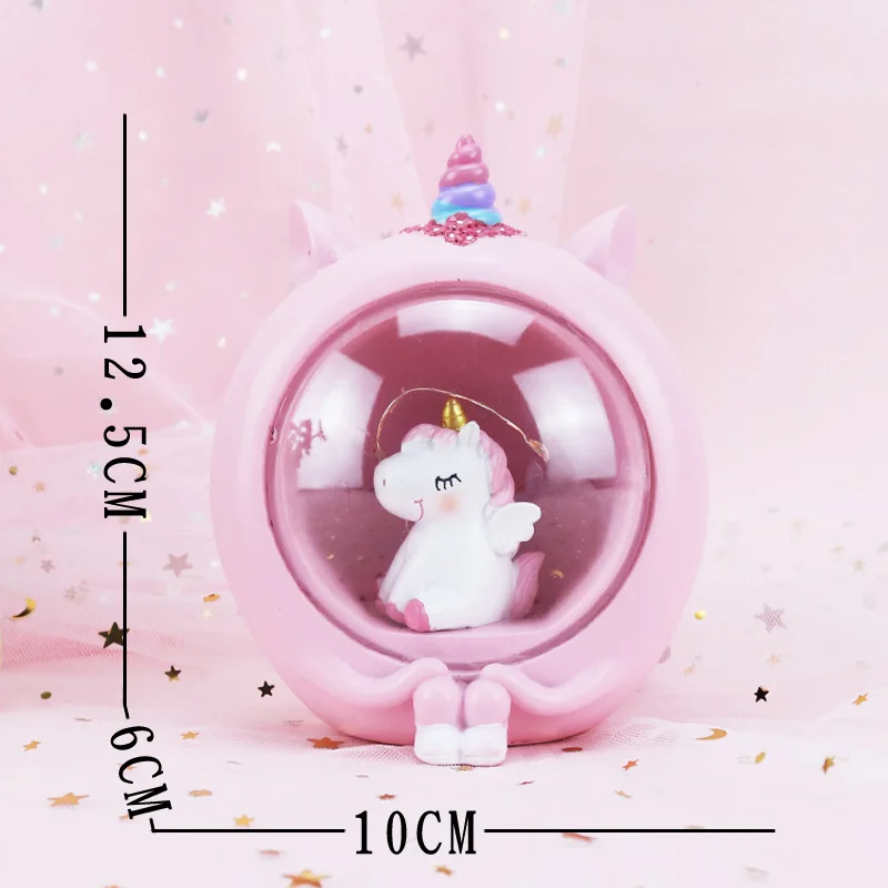 Unicorn Christmas Gift New Year Gift Toy light - Цвет: pink