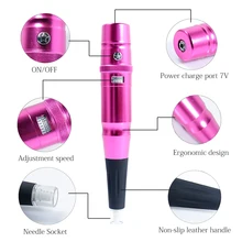 1 шт., лучшее качество, тату-пистолет, Перманентный макияж, ручка, машина для бровей, макияжа бровей, губ, тату-машины,, 35000 р/м