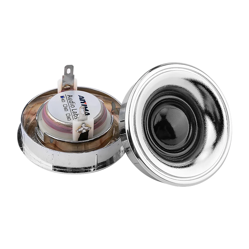 AIYIMA 2 Pcs Mini Audio Tweeter Sound Speakers 4 6 Ohm 20 W Neodymium Silk Membrane 25 Core Treble Speaker Units Loudspeaker