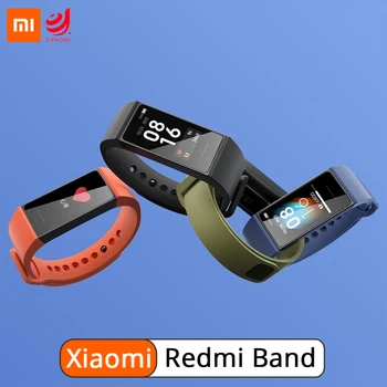 

Xiaomi Redmi Band 4 Smart Wristband Fitness Bracelet 1.08" Large Screen Color Display Heart Rate Monitor Sport Activity Tracker