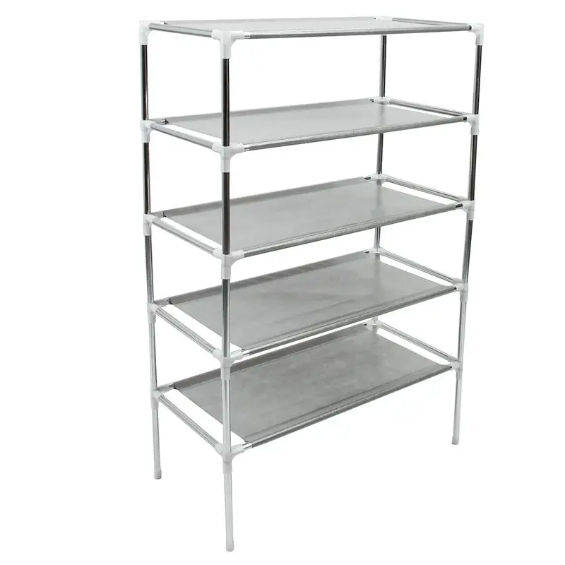 

5 Layers removable door shoe storage cabinet shelf DIY shoes storage