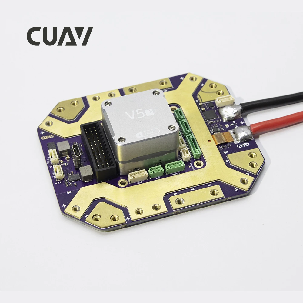 2020 NEW CUAV CAN PDB V5 Plus Carrier Board Autopilot Pixhawk Flight Controller for RC Drone Helicopter Flight Simulator 6