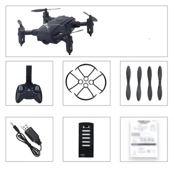 

LF602 2.4G Mini FPV Foldable RC Quadcopter Drone Aircraft with 0.3MP Wifi Camera Gesture Selfie Altitude Hold