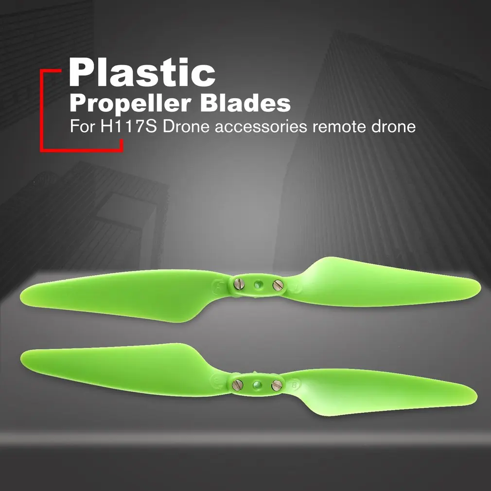 

1 Pairs Propellers CW CCW Replacement Props Quick-Release Paddle Propeller For H117S Drone Accessories Remote Drone