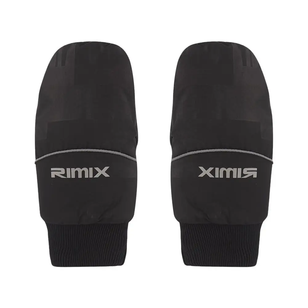 1 Pair Winter Down Mittens Women Men Waterproof Windproof Skiing Camping Hiking Snowboard Snowmobile Cycling Gloves 2