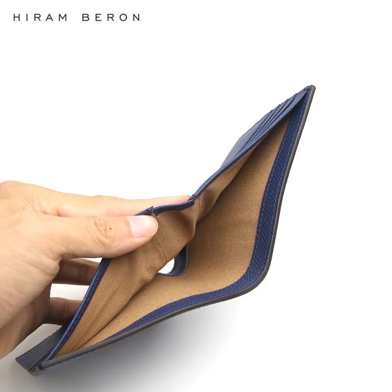 Hiram Beron Personalized Free Italian Leather Wallet For Men Luxury Products Gift for Boyfriend Dropship 4
