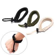 1 шт. Паракорд Браслет Веревка для зонтика браслет цепочка для выживания регулируемая с металлической пряжкой Открытый Кемпинг аварийный инструмент