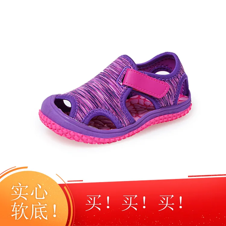 

2019 Children Sandals BOY'S Soft-Sole Anti-slip Wearable Baby Toddler Shoes Girls CHILDREN'S Shoes