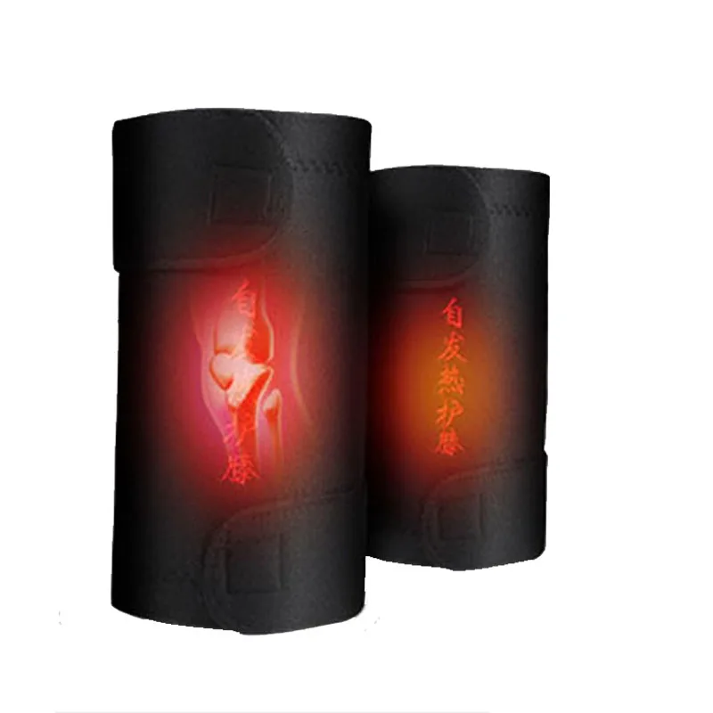 1 пара турмалиновая повязка на колено колодки для магнетической терапии с заплатами на коленях, Ремни самостоятельно нагревательный магнит топливного бака защитная накладка Магнитный фиксатор для колена rodillera imanes