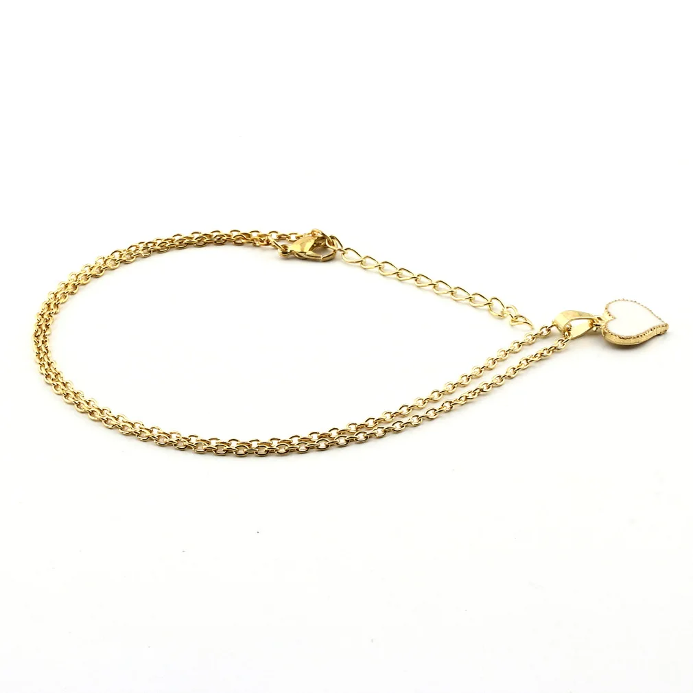 

Pendants Necklaces Ornament Gossip girls Four leaves clover Heart FashionClearance