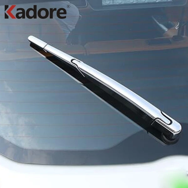 

For Nissan Kicks 2017 2018 2019 ABS Chrome Rear Window Wipers Cover Trims Car Tail Wiper Strip Exterior Accessories
