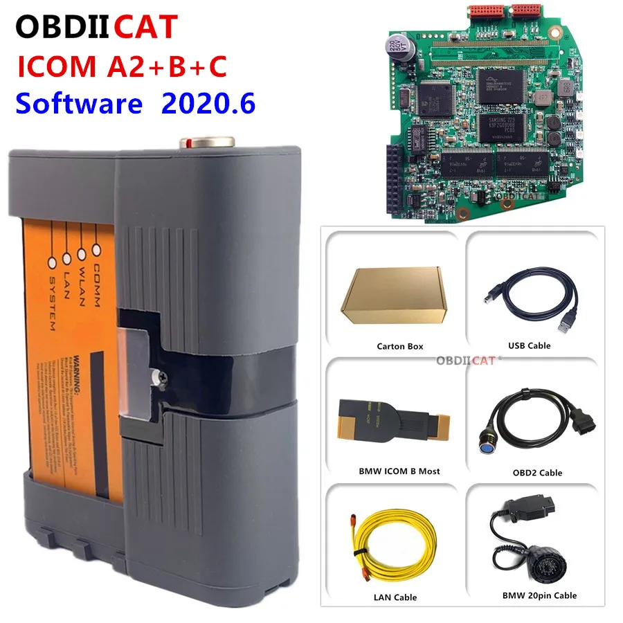 ICOM A2 NEXT + B C 3 в 1 диагностический и программный инструмент для OBDII | Автомобили