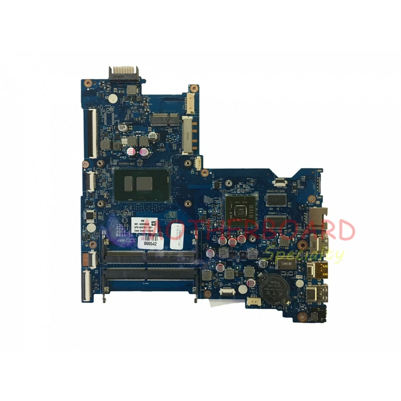Vieruodis для материнской платы ноутбука hp павильон 15-AY с процессором I5-7200U 216-0867071 GPU 903791-601 903791-001 LA-D707P