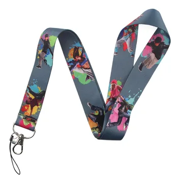 

20pcs/lot Hip Hop Lanyard Mobile Phone Key Strap ID Card Badge Hangrope Rope Sheng Halter Neckstrap AL1120
