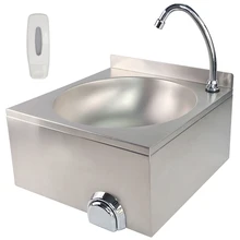 Одобренная CE раковина из нержавеющей стали с одной чашей, кухонная раковина, ручная мойка с краном