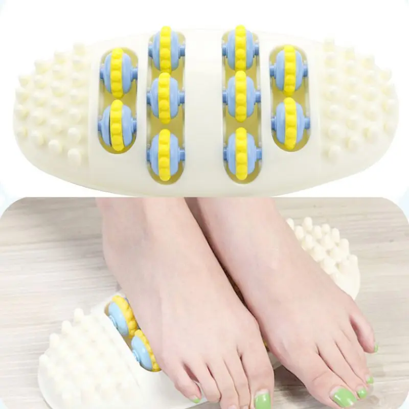 Пластиковый роликовый рефлекторный массаж для ног, расслабляющий массажер, спа-подарок, Антицеллюлитный расслабляющий массажер для ног, расслабляющий товар