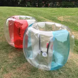 Забавный открытый вид деятельности ПВХ надувной пузырь ударный бампер буферный мяч Обучение Бег Спорт Семейная Игра тело костюм Loopy мяч