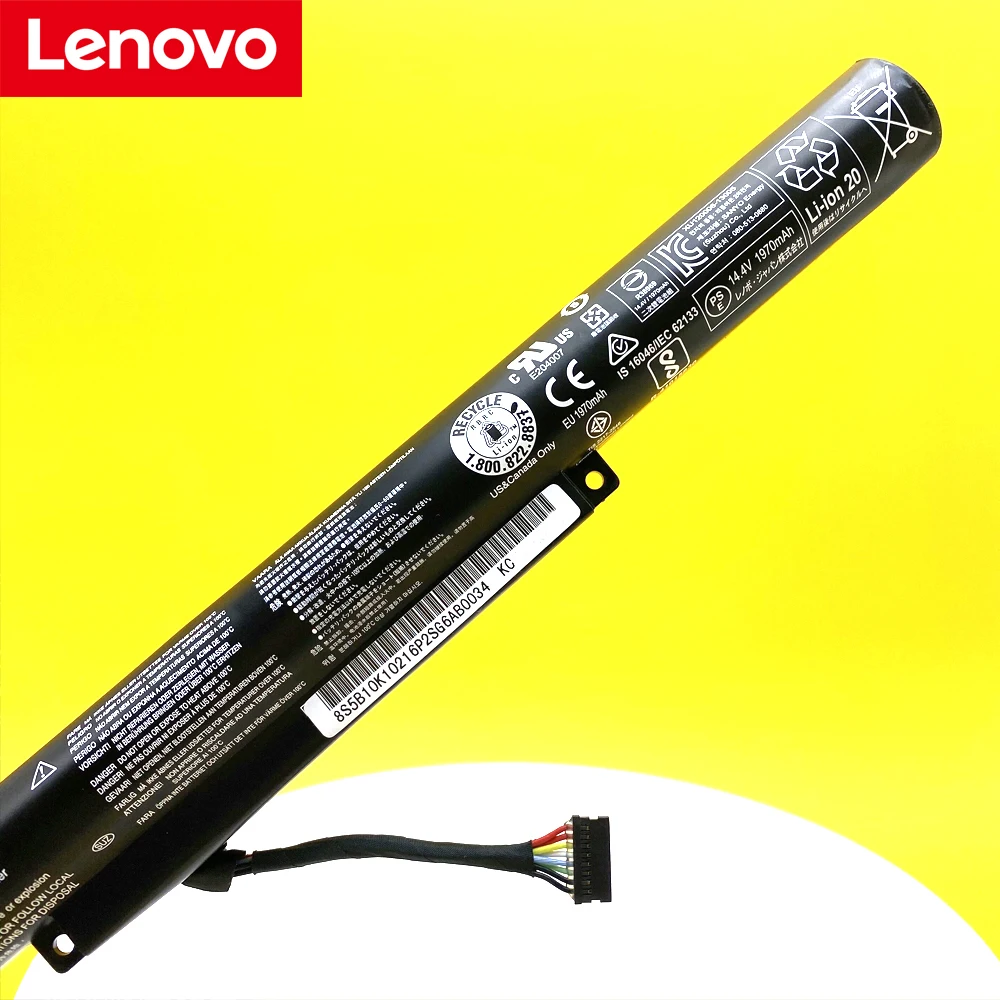 New Original Lenovo Ideapad V4000 Y50c Z41 Z51 Z4170 Z51-70 L14m4e01 L14s4a01 L14l4a01 L14l4e01 L14m4a01 Bateria do Portátil Baterias p/ laptop - Imagem 3