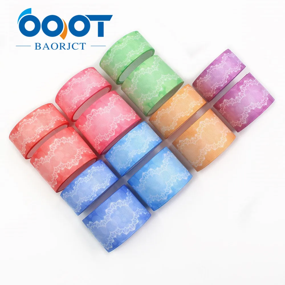 OOOT BAORJCT I-19822-1957 38 мм 10 ярдов Цветок тепловой передачи печатных корсажные ленты