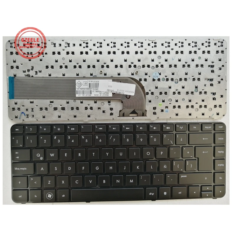 Фото Новая клавиатура SP/LA для Hp Pavilion Dv4-4000 Dm4-3000 DV4-3000 645595-161 с испанской и латиноамериканской подсветкой №2