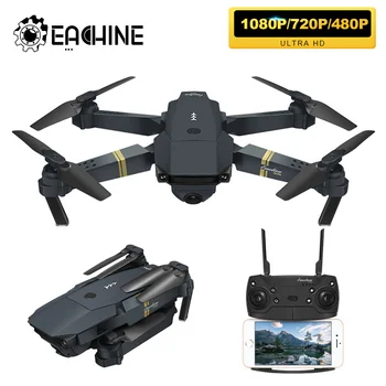 Eachine E58 WIFI FPV With Wide Angle HD 1080P/720P/480P Camera Hight Hold Mode Foldable Arm RC Quadcopter Drone X Pro RTF Dron 1