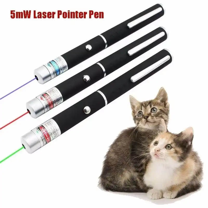 Green Red Purple Interactive Pen Training Toy Cat and Dog