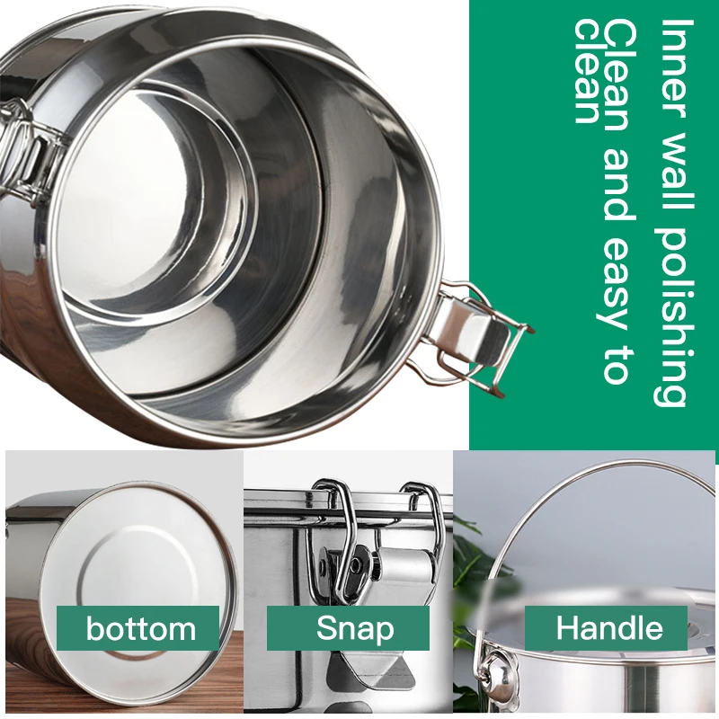 New 5L Electric Milking Machine for Cattle Goat 220V Pulsating Milking Machine Stainless Steel Milker Bucket Farm Livestock Tool