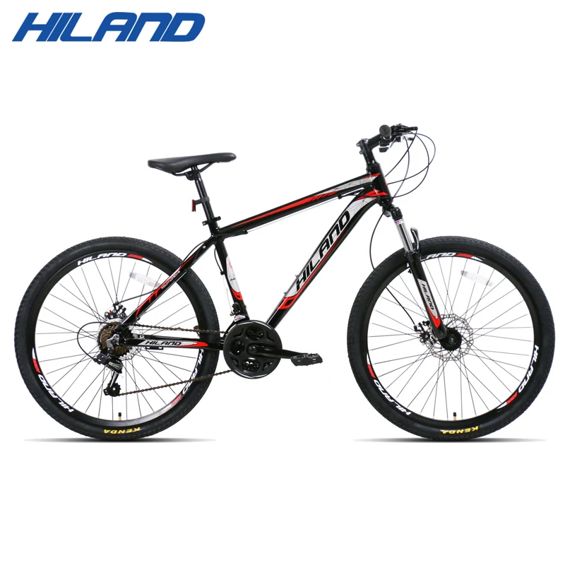 18/21 / 27 Speed Mountain Bike Bicycle 26 inch steel or aluminum frame red and black aviliable MTB free shipping