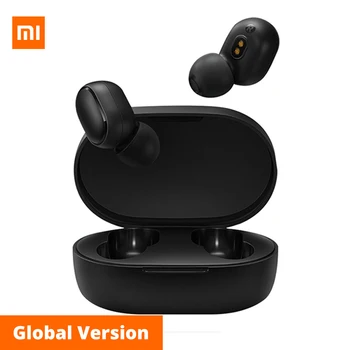 

Xiaomi Redmi AirDots 2 Wireless Bluetooth 5.0 Ture Wireless Earbuds Charging Earphone AI Control In-Ear stereo bass Earphones
