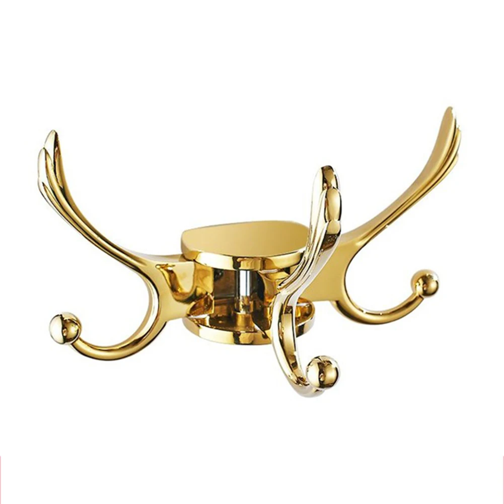 

Vintage Flexible Swivel Hook Wall Mounted Towel Robe Clothes Hat Coat Hooks for Bathroom Kitchen @LS