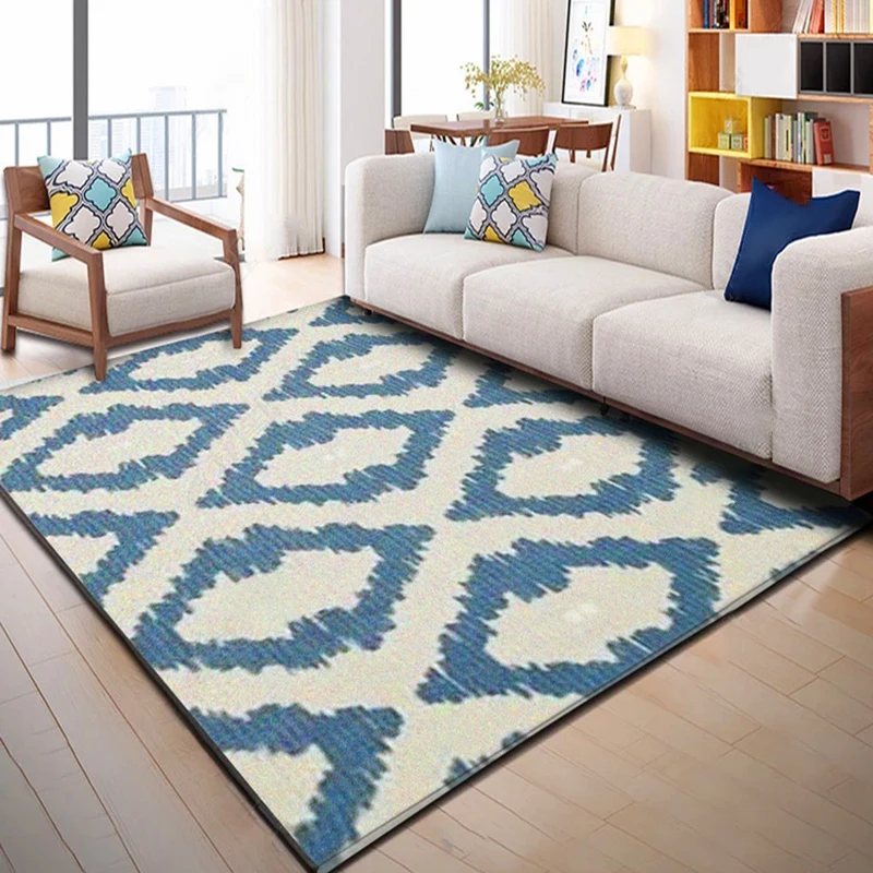 3d floor mats home creative stereo Nordic minimalist modern geometric carpet living room tea table bedroom carpet full shop - Цвет: 8